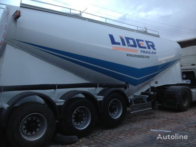 Nieuw Tankoplegger voor het vervoer van cement LIDER 2023 NEW (FROM MANUFACTURER FACTORY SALE: afbeelding 4