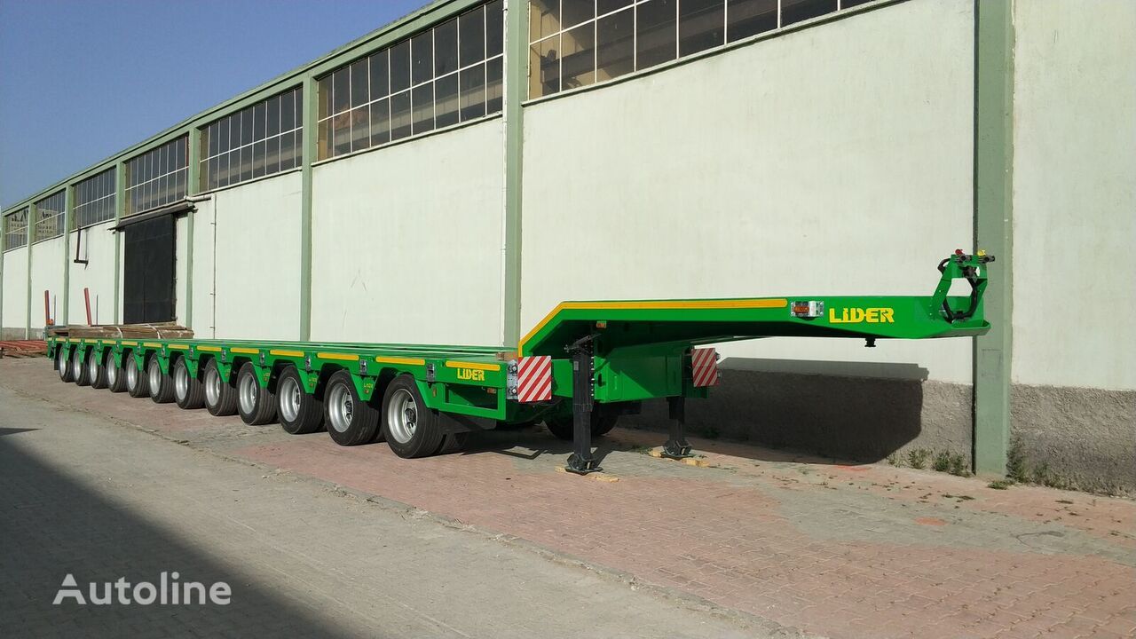 Nieuw Dieplader oplegger LIDER 2024 Model 200 TONS CAPACITY New Productions Directly From Manufacture: afbeelding 9