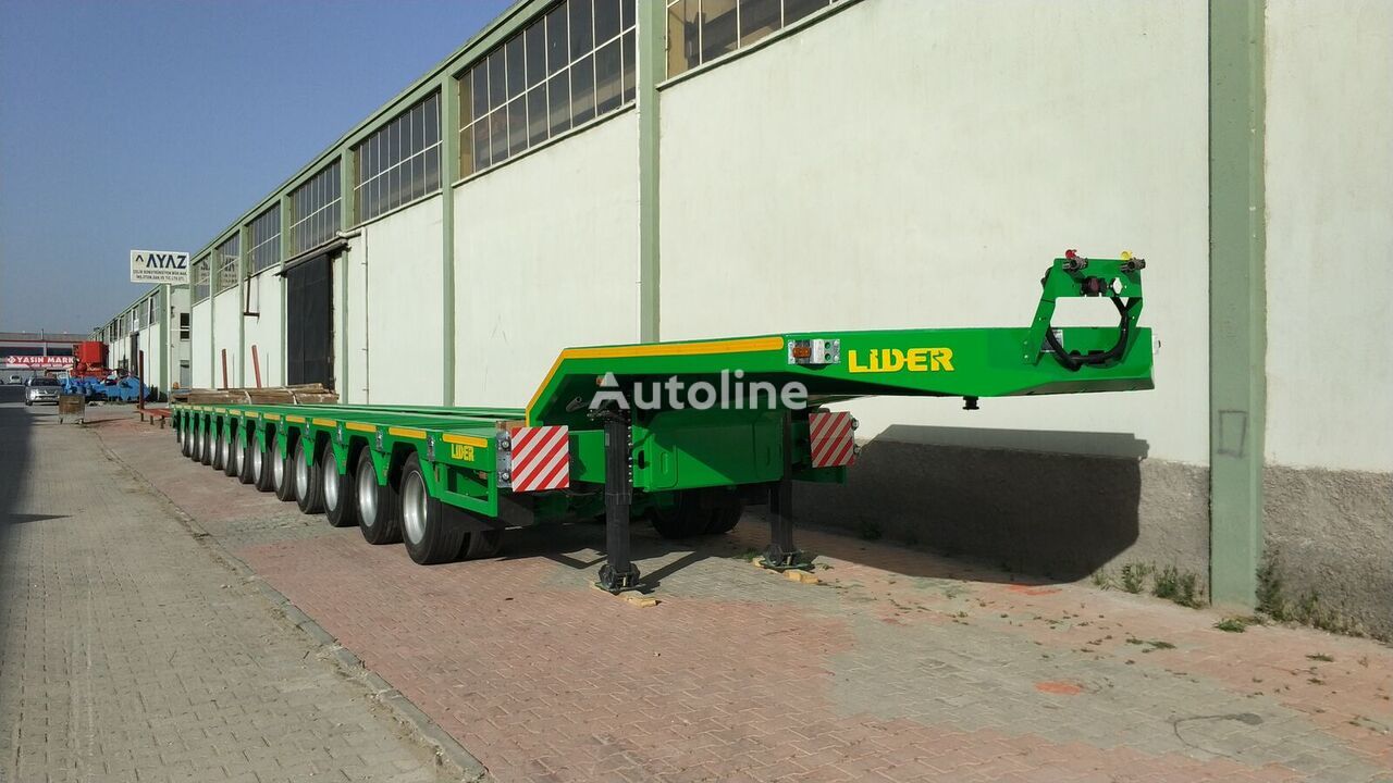 Nieuw Dieplader oplegger LIDER 2024 Model 200 TONS CAPACITY New Productions Directly From Manufacture: afbeelding 7