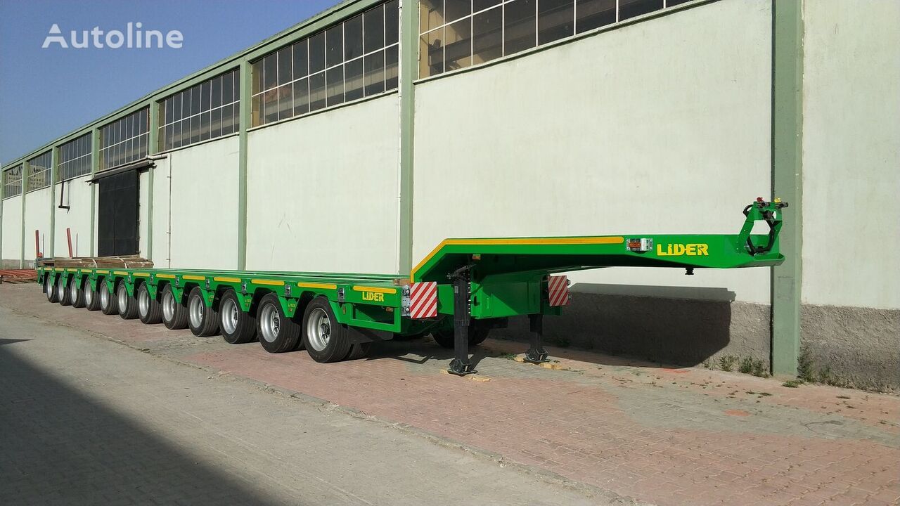 Nieuw Dieplader oplegger LIDER 2024 Model 200 TONS CAPACITY New Productions Directly From Manufacture: afbeelding 8