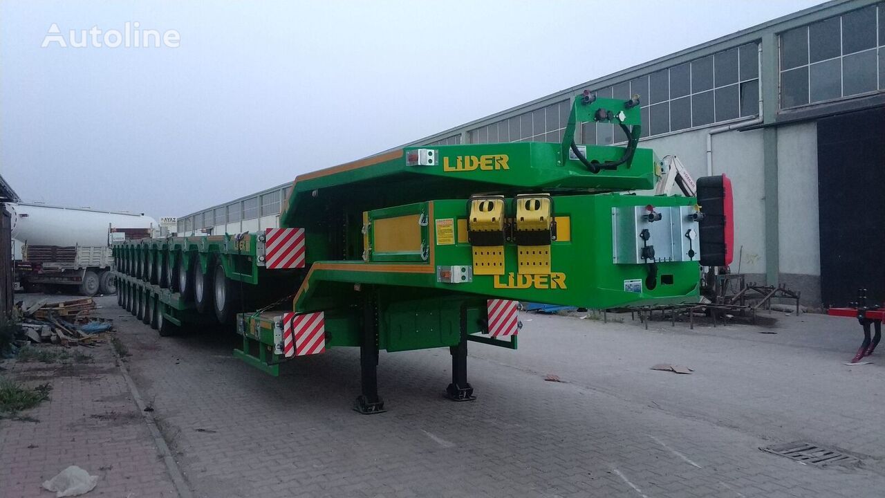 Nieuw Dieplader oplegger LIDER 2024 Model 200 TONS CAPACITY New Productions Directly From Manufacture: afbeelding 13