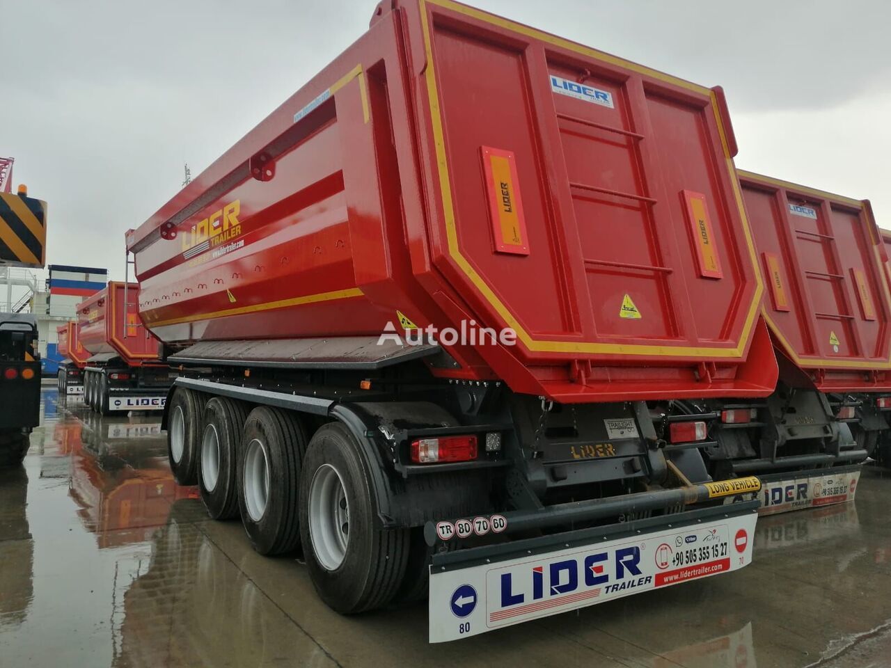 Nieuw Kipper oplegger LIDER 2024 NEW DIRECTLY FROM MANUFACTURER STOCKS READY IN STOCKS [ Copy ] [ Copy ]: afbeelding 6