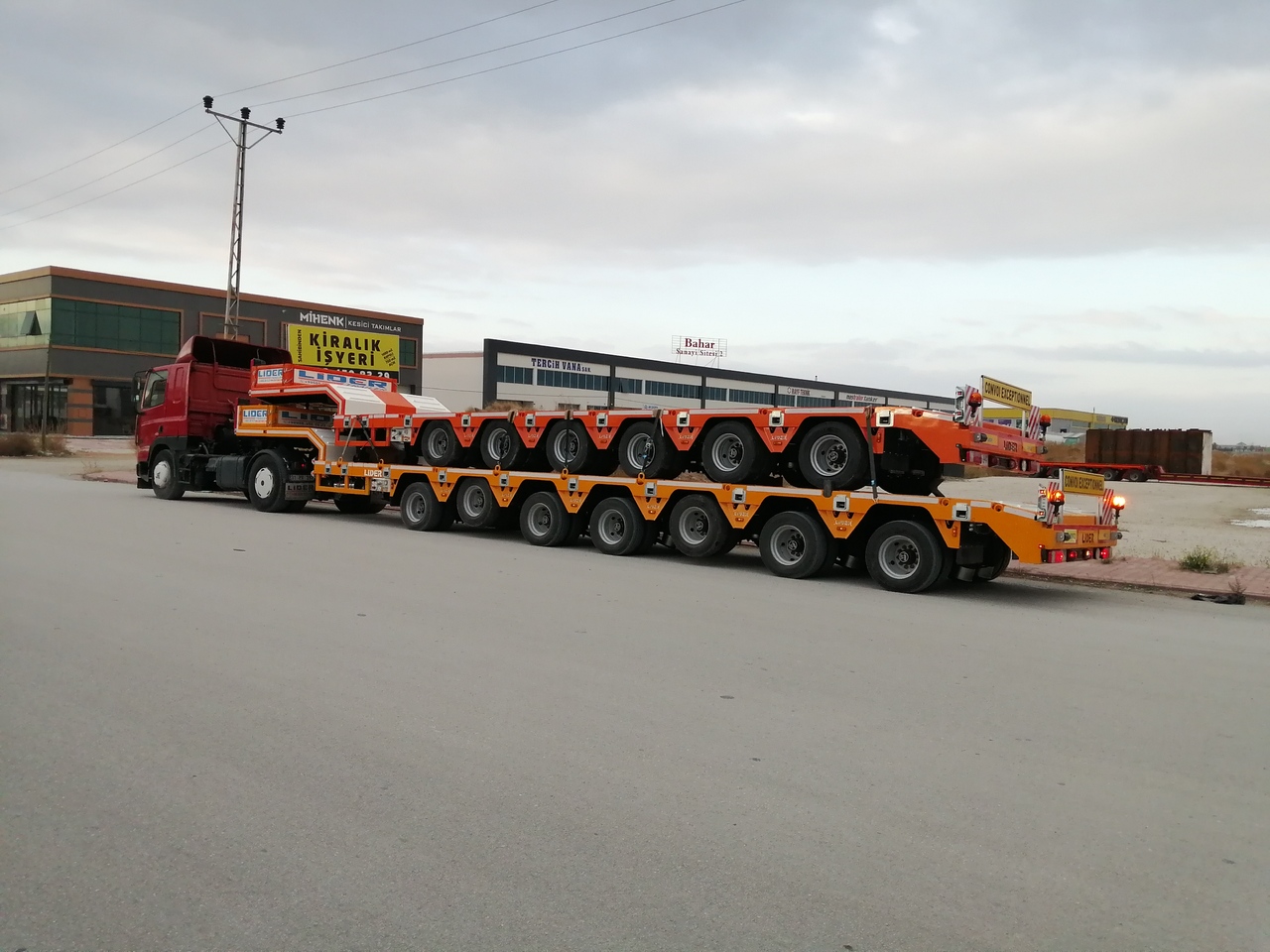 Leasing LIDER 2024 YEAR NEW MODELS containeer flatbes semi TRAILER FOR SALE LIDER 2024 YEAR NEW MODELS containeer flatbes semi TRAILER FOR SALE: afbeelding 1