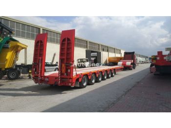 Nieuw Dieplader oplegger LIDER 2024 model 150 Tons capacity Lowbed semi trailer: afbeelding 3