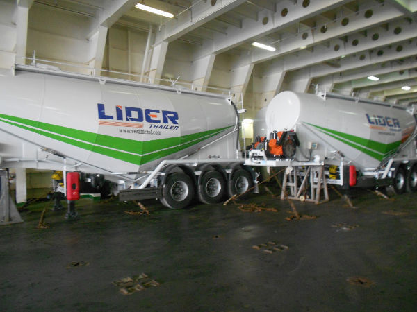 Nieuw Tankoplegger voor het vervoer van cement LIDER NEW ciment remorque 2023 YEAR (MANUFACTURER COMPANY): afbeelding 8