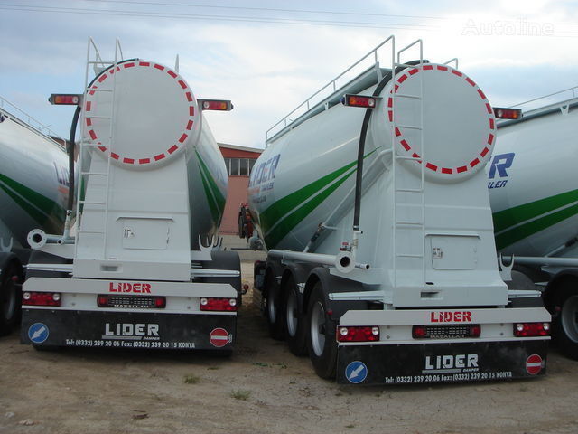 Nieuw Tankoplegger voor het vervoer van cement LIDER NEW ciment remorque 2023 YEAR (MANUFACTURER COMPANY): afbeelding 3