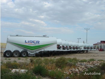 Nieuw Tankoplegger voor het vervoer van cement LIDER NEW ciment remorque 2024 YEAR (MANUFACTURER COMPANY): afbeelding 4