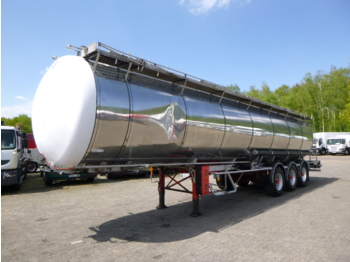 Tankoplegger voor het vervoer van chemicaliën L.A.G. Chemical tank inox 37.2 m3 / 4 comp: afbeelding 1