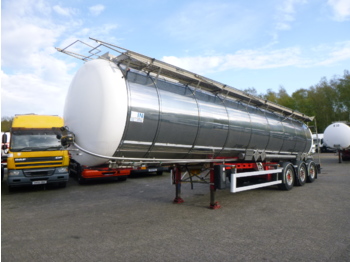 Tankoplegger voor het vervoer van voedsel L.A.G. Food / chemical tank inox 34.6 m3 / 2 comp + pump: afbeelding 1