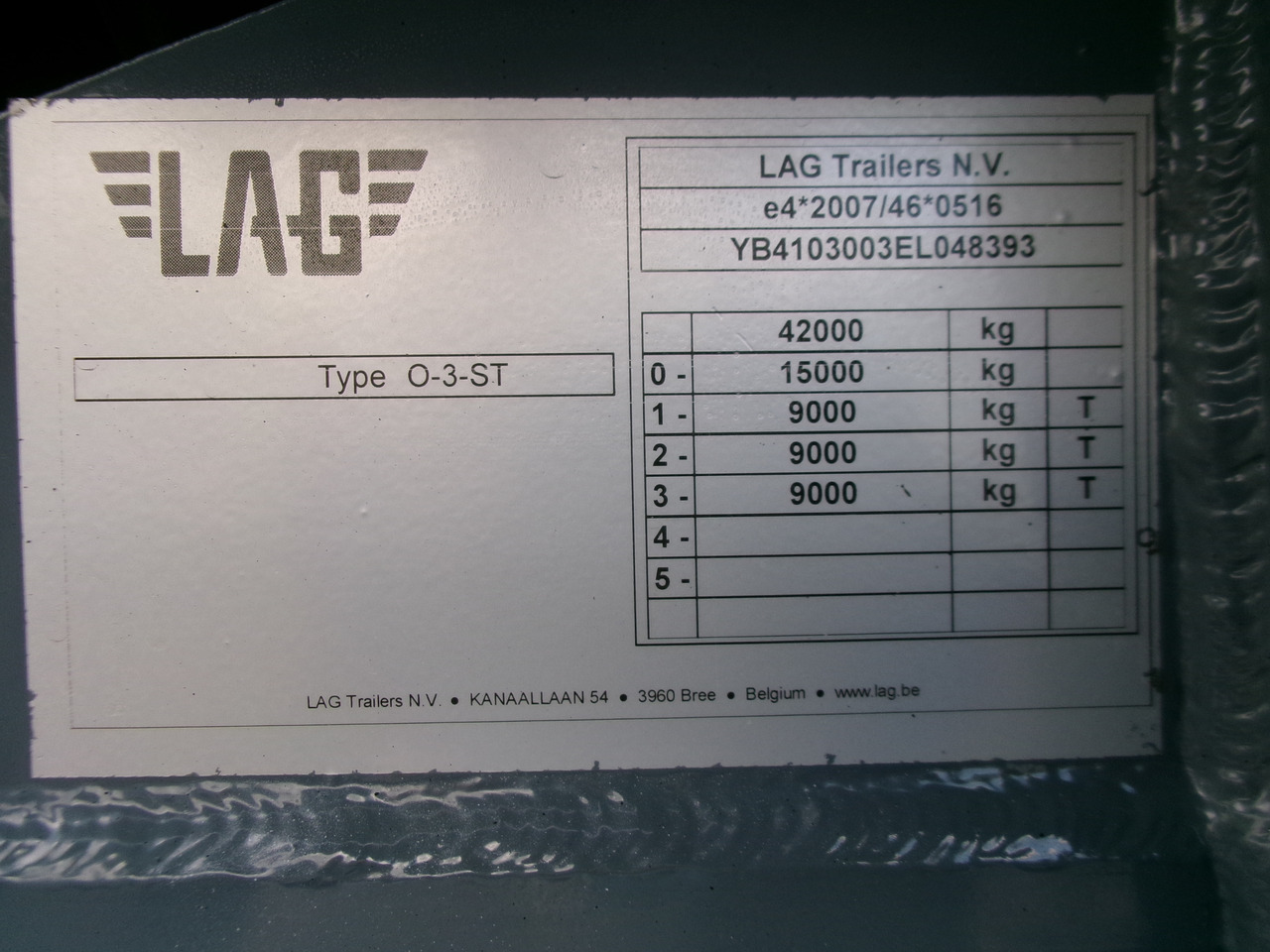 Leasing L.A.G. Fuel tank alu 44.5 m3 / 6 comp + pump L.A.G. Fuel tank alu 44.5 m3 / 6 comp + pump: afbeelding 38
