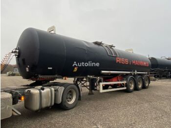 Tankoplegger voor het vervoer van bitumen MAGYAR BITUM 31000 LITERS TERMO: afbeelding 1