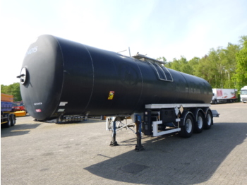 Tankoplegger voor het vervoer van bitumen Magyar Bitumen tank inox 32 m3 / 1 comp ADR 11/2021: afbeelding 1