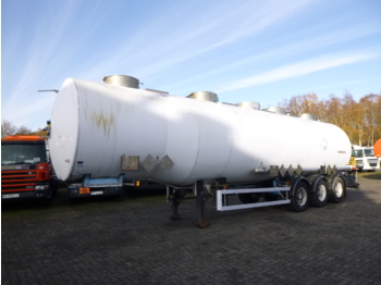 Tankoplegger voor het vervoer van chemicaliën Magyar Chemical tank inox 40.5 m3 / 3 comp: afbeelding 1