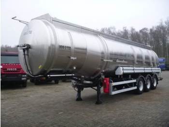 Tankoplegger voor het vervoer van brandstoffen Magyar Fuel tank inox 39.5 m3 / 9 comp: afbeelding 1