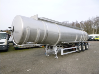 Tankoplegger voor het vervoer van brandstoffen Maisonneuve Fuel tank inox 37.6 m3 / 6 comp: afbeelding 1