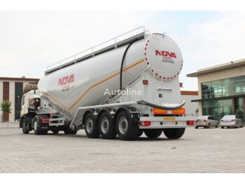 Nieuw Tankoplegger voor het vervoer van cement NOVA NEW CEMENT TANKER TRAILER WITH DIESEL COMPRESSOR 2023: afbeelding 1