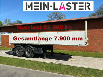 Kotschenreuther Baustoffpritsche 2 Achser 7.900 mm NL 23.850 kg  - Open bak met boorden oplegger
