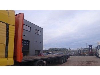 Open bak met boorden oplegger Krone SDP27 (BPW-AXLES)