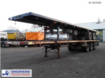 Traylona 2-axle Platform trailer / 50000KG - Open bak met boorden oplegger
