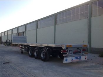 Platform oplegger LIDER 2020 YEAR NEW MODELS containeer flatbes semi TRAILER FOR SALE
