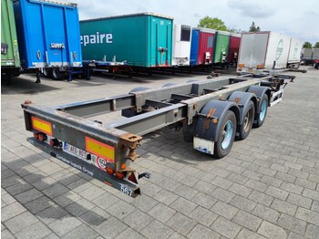 Containertransporter/ Wissellaadbak oplegger Renders EURO 800N 3-Assen BPW - lift-as - Trommelremmen - 5 Stuks op voorraad (O1015): afbeelding 1