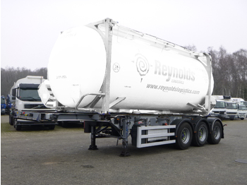 Containertransporter/ Wissellaadbak oplegger SDC 3-axle container trailer 20-30 ft + pump: afbeelding 1