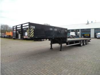 Dieplader oplegger SDC 3-axle semi-lowbed container trailer: afbeelding 1