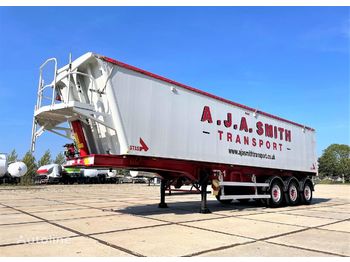 Kipper oplegger voor het vervoer van bulkgoederen STAS Stas Tipper 51 m3 - Mercedes axles - 5.930kg: afbeelding 1