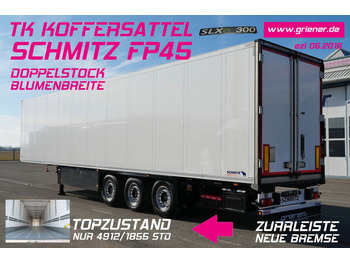 Koelwagen oplegger Schmitz Cargobull SKO 24/ THERMOKING SLXe300/ DS / BLUMEN n.bremse: afbeelding 1