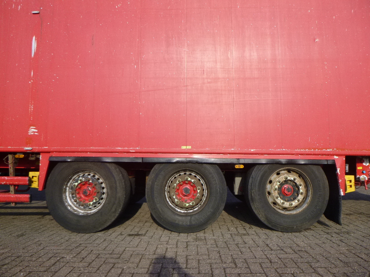 Schuifvloer oplegger Stas Walking floor trailer alu 90 m3: afbeelding 14