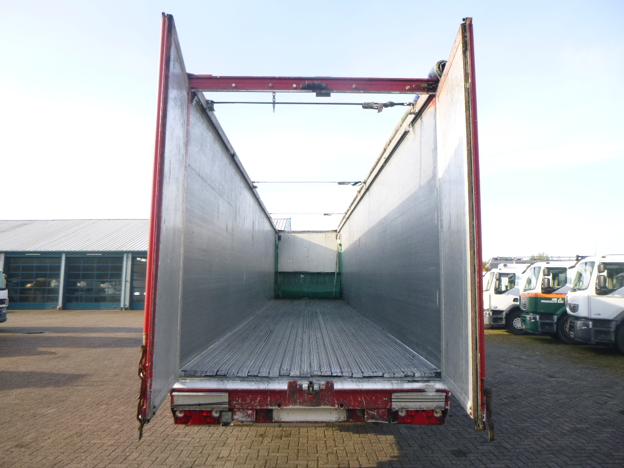 Schuifvloer oplegger Stas Walking floor trailer alu 90 m3: afbeelding 8