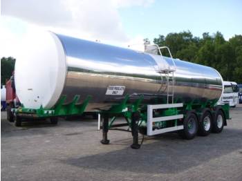 Crossland Food (milk) tank inox 30 m3 / 1 comp - Tankoplegger