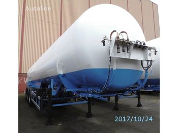KLAESER GAS, Cryogenic, Oxygen, Argon, Nitrogen - tankoplegger