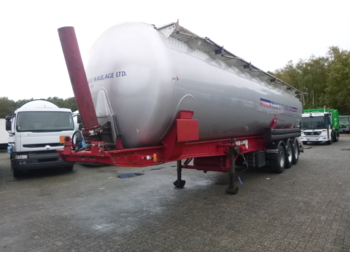 Metalair Filliat Powder tank alu 58 m3 (tipping) - Tankoplegger