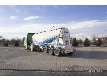 NOVA NEW CEMENT TANKER TRAILER WITH DIESEL COMPRESSOR 2023 - Tankoplegger