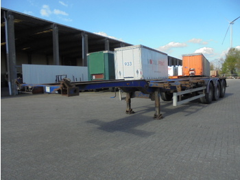 Containertransporter/ Wissellaadbak oplegger Wielton NS 34 P: afbeelding 1