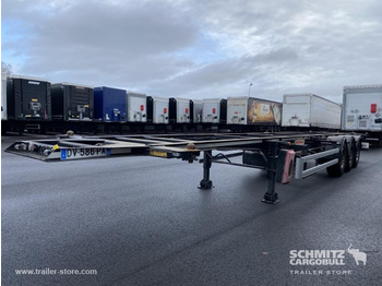 Containertransporter/ Wissellaadbak oplegger FRUEHAUF