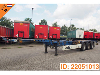 Containertransporter/ Wissellaadbak oplegger KRONE