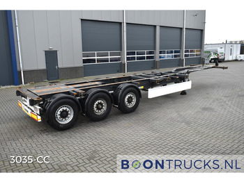 Containertransporter/ Wissellaadbak oplegger KRONE SD