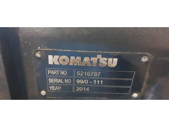 Versnellingsbak en onderdelen KOMATSU