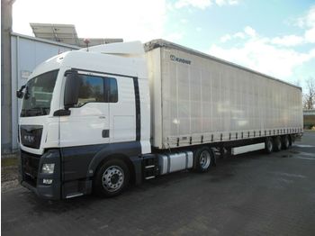 Trekker MAN TGX 18.480 LOWDECK, INTARDER + KRONE MEGA