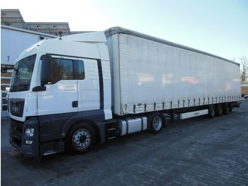 Trekker MAN TGX 18.480 LOWDECK, INTARDER + KRONE MEGA