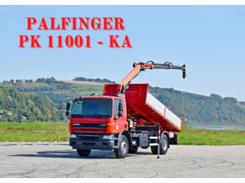 Kipper vrachtwagen DAF CF 75 310