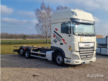 Containertransporter/ Wissellaadbak vrachtwagen DAF XF