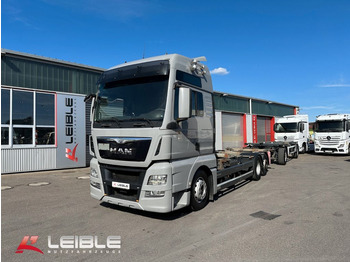 Containertransporter/ Wissellaadbak vrachtwagen MAN TGX 26.480