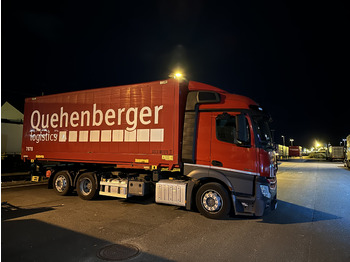 Containertransporter/ Wissellaadbak vrachtwagen MERCEDES-BENZ