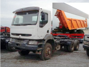 Kipper vrachtwagen RENAULT Kerax 350