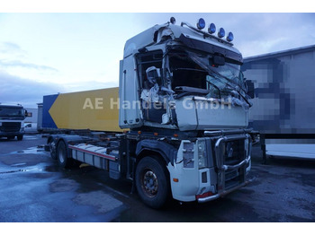 Containertransporter/ Wissellaadbak vrachtwagen RENAULT Magnum 500