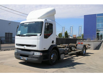 Containertransporter/ Wissellaadbak vrachtwagen RENAULT Premium 270