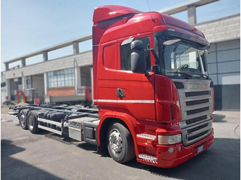 Containertransporter/ Wissellaadbak vrachtwagen SCANIA R 400